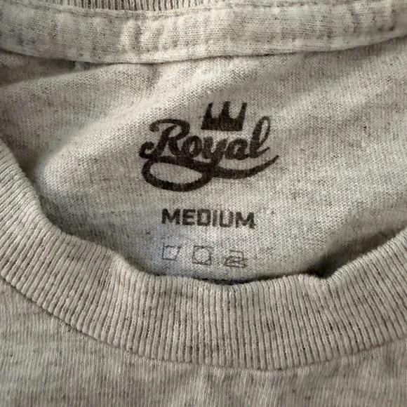 Gray Royal Men's T-Shirt - Picture 3 of 3